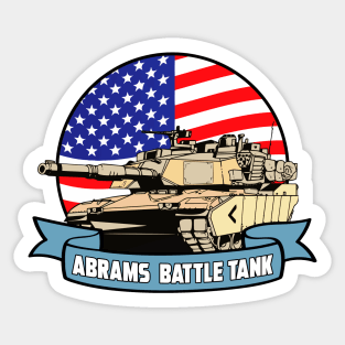 ABRAMS TANK Sticker